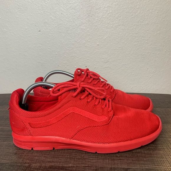 Vans Shoes Mens Vans Ultra Lite Old School Mesh Skate Shoes Red